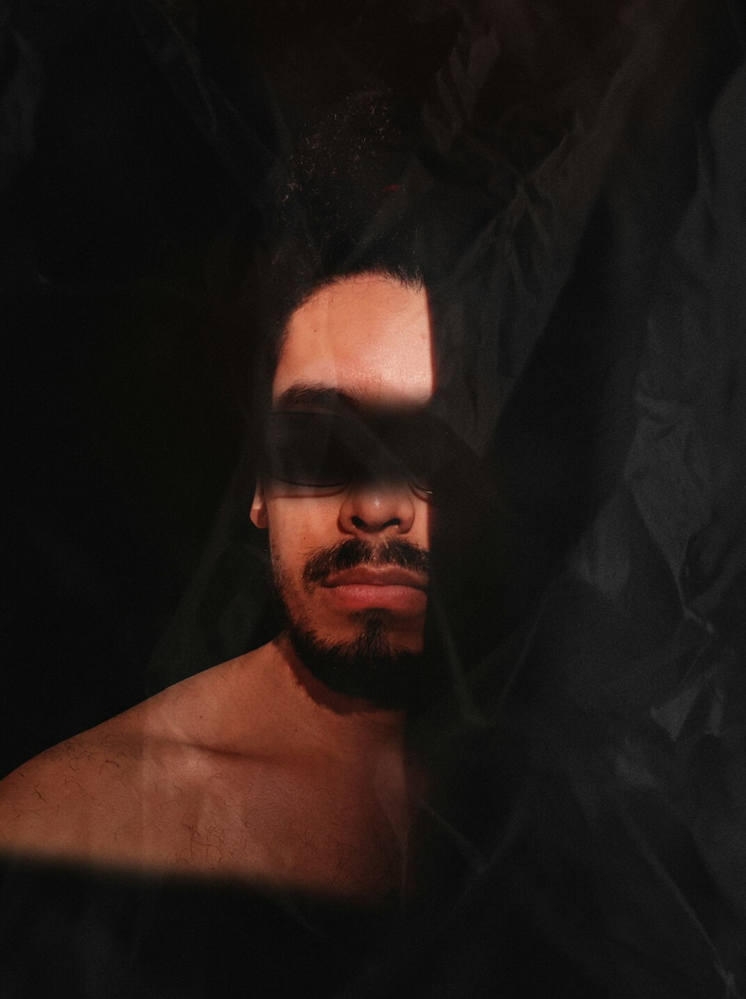 Portrait of a Latino man with short beard