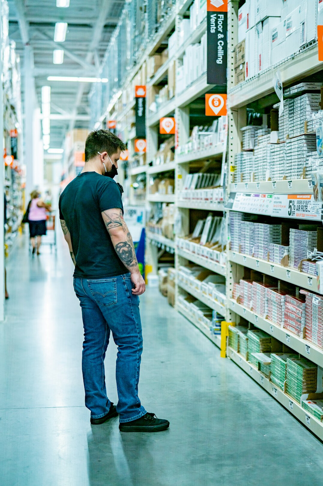 store aisle security